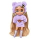 thumbnail image 3 of Muñeca Barbie EXTRA Minis Vestido Lila, 3 of 4