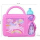 thumbnail image 2 of Lonchera para Niños y Niñas Berry Hip con Porta Botella Botella 350 ml Tipo Portafolio Unicorns & Rainbows, 2 of 3