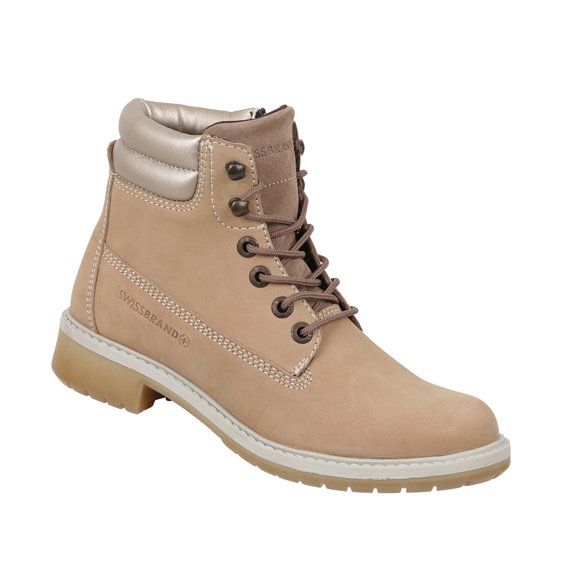 Swissbrand Cham women´s Casual boots | Leather Boots | Nude Color