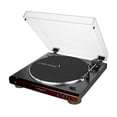 thumbnail image 1 of Tocadiscos Audio-Technica AT-LP60X-BW totalmente automático marrón, 1 of 4