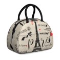thumbnail image 1 of Paris Vintage Style Travel Backpack, Fashionable Girly Pink Bag for Exploring New Adventures, 1 of 4