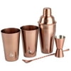 Thyme & Table Stainless Steel Mixology Bar Kit, Rose Gold, 5 Piece Set