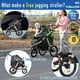thumbnail image 2 of Pet Rover Run Performance Jogging Sports Stroller with Comfort Rubber Wheels/Zipper-Less Entry/1-Hand Quick Fold/Aluminum Frame ShopWise Round, 2 of 6
