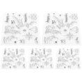 thumbnail image 4 of Rubber  Transparent  Healthy  Material for Designing Album Diary Invitation Letter Envelope ANGGREK Otros, 4 of 8