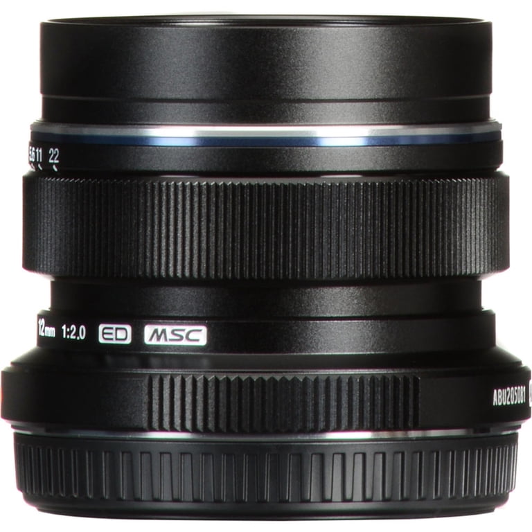 Olympus M. Zuiko Digital ED 12mm f/2.0 Lens for Micro 4/3 Cameras