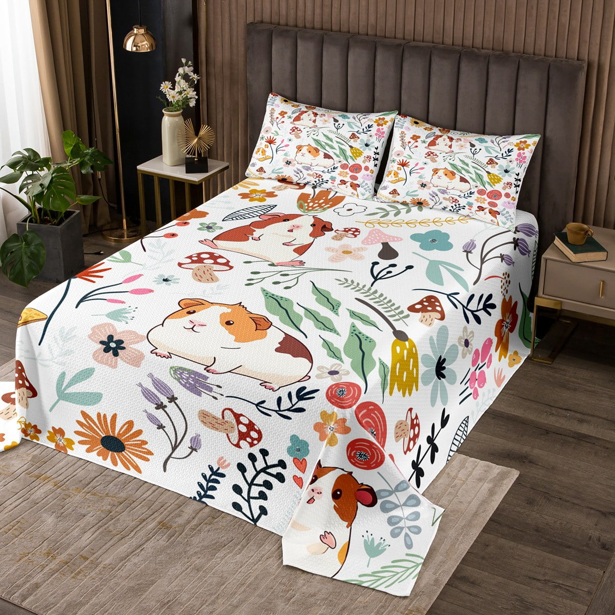 Kids Bedspread Guinea Pig Bedspreads Cute Guinea Pig Quilt Set