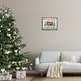 thumbnail image 3 of Stupell Industries Winter Wonderland Sleigh Rides Holiday Painting Gray Floater Framed Canvas Art Prints Wall Art, 21 x 17, 3 of 10