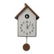 thumbnail image 4 of Reloj de con péndulo, de madera, para decoración de pared, con mecanismo, ideal como regalo para inauguración de casa, estilo rústico o sala, 4 of 8