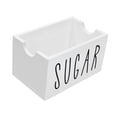 thumbnail image 2 of Porta sobres de azúcar, organizador de sobres de condimentos para café, almacenamiento rústico de bolsas de azúcar Blanco, 2 of 9