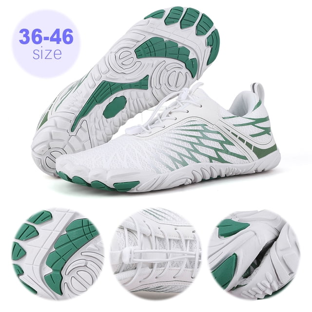 Zapatos Playa Descalzos 265215415 (43) Verde Blanco