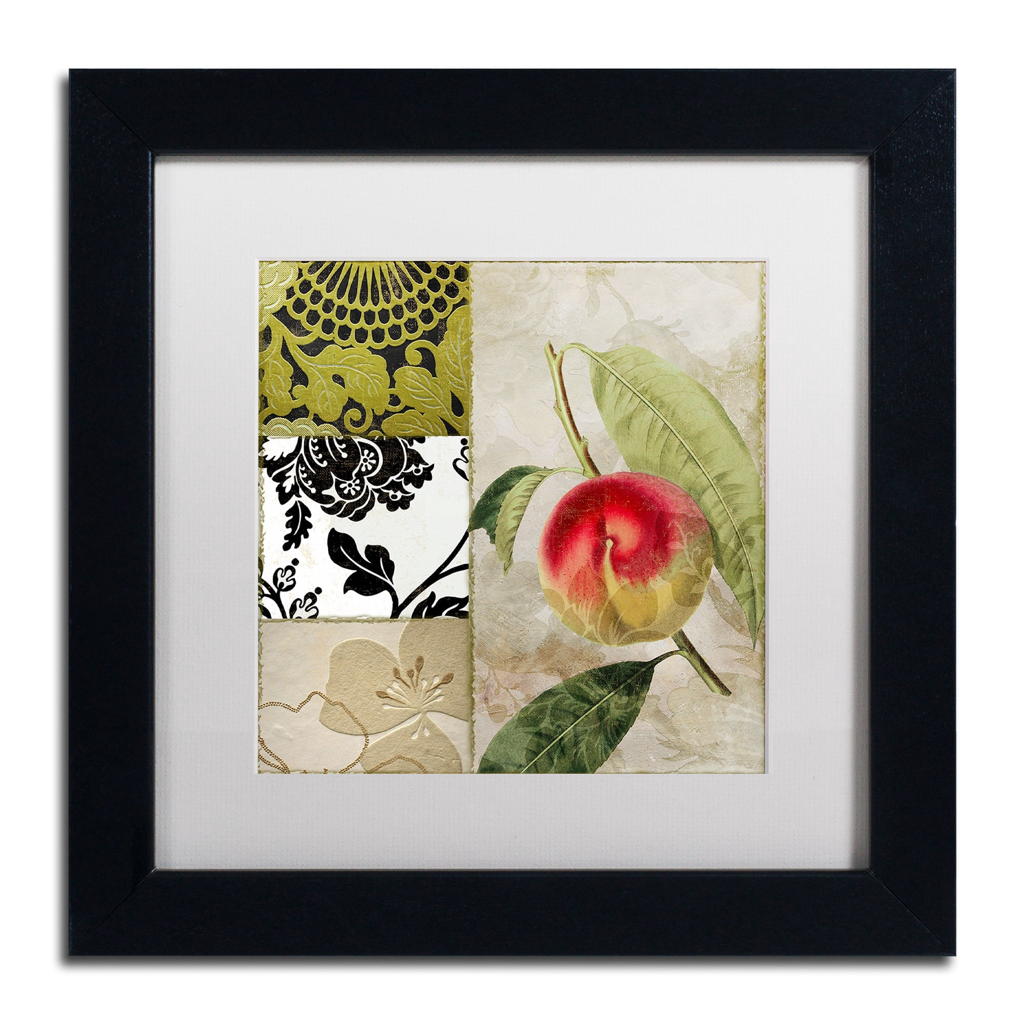Trademark Fine Art "SoHo I" Canvas Art by Color Bakery White Matte, Black Frame