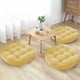 thumbnail image 4 of 1 Pcs Chair Cushion, Solid Color Seat Cushion Thickened Soft Corduroy Cotton Filled Chair Cushion Suitable For Kitchen Dining Chair Patio Cushion, 4 of 9