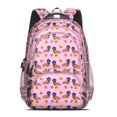 thumbnail image 2 of Pink Dachshund Chips Backpack for School,Cute School Bag,Schoolbag with Adjustable Shoulder Straps & Padded Back,16.9 Inch, 2 of 5