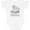 AA-White, variant on Inktastic My Nana Loves Me to the Moon and Back Elephant Family Boys or Girls Baby Bodysuit