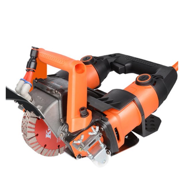 5200W Electric Wall Chaser Groove Slotting Machine Brick Wall Cutting Machine Steel Concrete Cutter Circular Saw Power Tool ,Easy to Use