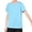 Light Blue, variant on RRMuAzgs Girls Short Sleeve Shirts Summer Basic Round Neck T-Shirt Solid Color Kids Tee Tops for 2-18 Years