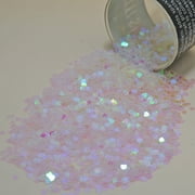 Confetti Heart 1/8" Iridescent - Pouch (1/2 oz) - CCP9395