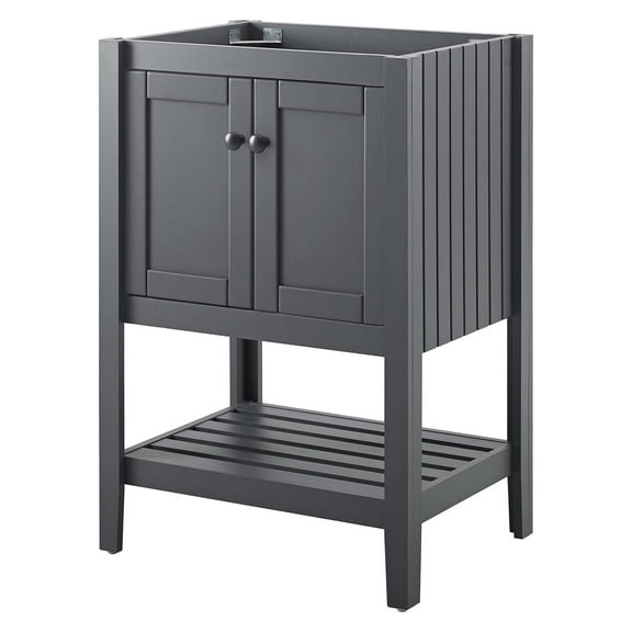 Vanity Cabinet, Sink not included, Wood, Grey Gray, Modern Contemporary Urban Design, Hotel Bedroom Bathroom Master Suite Guest