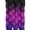 black/purple red/dark blue, variant on 3PCS/Lot Ombre Jumbo Braiding Hair Extensions Colored Hair Weave Synthetic Crochet Twist Box Braid Hair Black/Pink/Blue/Purple Fake Hair Extension for Women