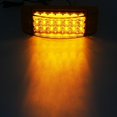 thumbnail image 1 of 2x 6" Rectangular 21 LED Amber Truck Marker Clearance Light Surface Mount Sealed, 1 of 4
