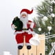 thumbnail image 5 of Fiudx Muñeco de Papá Noel Navideño, Decoración Festiva, Adorable Adorno de Mesa, Perfecto para El Hogar y La Oficina, Que Difunde Alegría Navideña, Tamaño 40 X 18 Cm, Ideal para Fiestas y Celebracion, 5 of 5