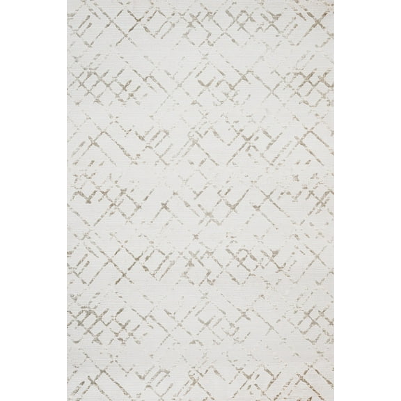 White Modern Area Rugs for Living Room Washable Rugs Boho Moroccan Area Rug Soft Neutral Geometric Bohemian Carpet Distressed Indoor Rug for Bedroom Dining Room Office Foldable Nonslip Rug