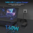 thumbnail image 2 of Cargador Ruilezyo USB C de 140 W para HP ZBook Ultra G1a 14 ZBook 8 G1i, 2 of 7
