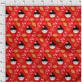 thumbnail image 4 of oneOone Rayon Red Fabric Asian Japanese Fan Sewing Fabric By The Yard Printed Diy Clothing Sewing Supplies 56 Inch Wide, 4 of 4