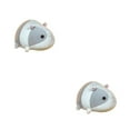 thumbnail image 2 of Bewildely Muñeco de peluche con forma de ratón, y Adorable relleno decorativo de dibujos animados para el hogar, muñecas para Club, cojín de gris claro 2Conjunto, 2 of 6