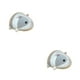 thumbnail image 2 of Bewildely Muñeco de peluche con forma de ratón, y Adorable relleno decorativo de dibujos animados para el hogar, muñecas para Club, cojín de gris claro 2Conjunto, 2 of 6