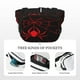 thumbnail image 5 of Balery Red Spider Mochila Cinturón para Mujeres y Hombres, Bolsa de Cintura Impermeable de Doble Capa con Correa, 5 of 9