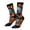 3 Black, variant on Logiee Flame Metal Skull Print Adult Socks for Men & Women,Calf Socks, Ankle Socks,Boots Socks,Breathable Casual Sock,Unisex Crew Socks