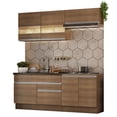 thumbnail image 1 of Cocina Integral 200cm Marrón Glamy Madesa 07, 1 of 5