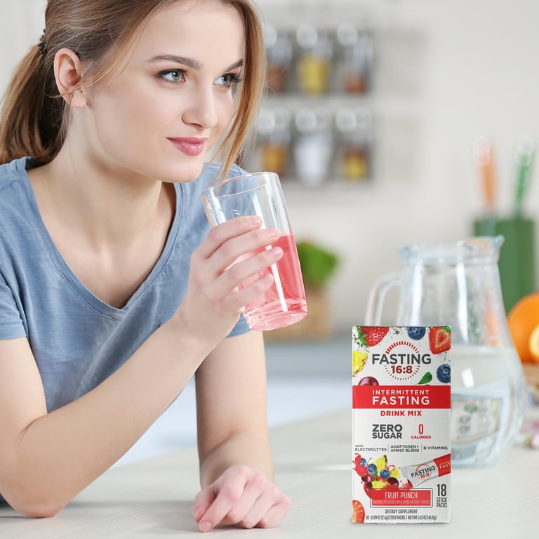 Fasting 16:8 Intermittent Fasting Drink Mix, 0 Sugar, 0 Calories