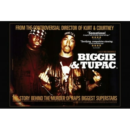 Biggie and Tupac Movie Poster (27 x 40)