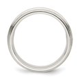thumbnail image 2 of Auriga Fine Jewelry 925 Sterling Silver 5mm Double Milgrain Wedding Band Ring Size 5.5 for Women, 2 of 6