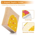 thumbnail image 5 of Yayeee Napkin Holder for Table Kitchen Paper Tissue Organization, White Stars, 5 of 8