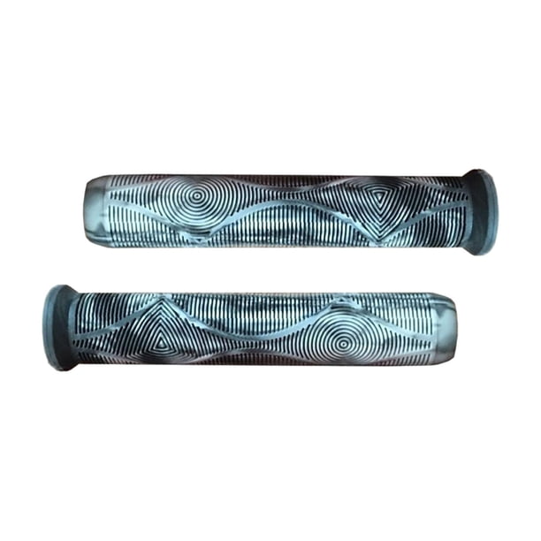Puños de manillar de bicicleta antideslizantes y cómodos para bicicleta de carretera. gris negro