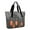Halloween Spider Web, variant on Tote Bag for Women - Halloween Spider Web Hanging Pumpkins Shoulder Bag - Large Utility Work Duffle Bag with Zipper Handbag for Travel, Work, Sprots