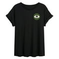 thumbnail image 2 of Wicked - Wizard Sees Everything - Women's Oversized Graphic T-Shirt, 2 of 4