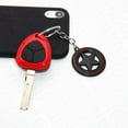 thumbnail image 2 of Universal Texas Edition Alloy Car Keychain Ring Decoration Gift Emblem Sport SUV (Black Red), 2 of 4