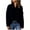 Black, variant on HAiming Women's Sweaters 1/4 Zip V Neck Long Sleeve Pullover Knit Tops Fall Winter Casual Solid Color Loose Blouse