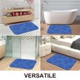 thumbnail image 5 of Blue Tree Leaf Luxury Flannel Bathroom Mats 16x24, Extra Soft and Absorbent Non-Slip Shower Rug for Bathroom Floor, 5 of 9