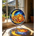 thumbnail image 4 of Acrylic Puzzles Suncatcher Stained Glass Window Hanging Decor, Sun Catcher Kit Home Decor for Window Garden Hanging, Suncatcher Kits for Women & Men Birthday Home Decor, 4 of 6