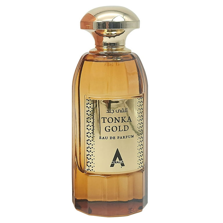 ATRALIA Tonka Gold 100ML EDP Spray, Warm Cognac, Cinnamon, Plum
