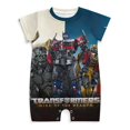 thumbnail image 1 of Transformers Baby Boy Girl Short Sleeve Rompers Bodysuit One Piece Jumpsuit Summer Outfit, 1 of 7