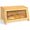 Bamboo, variant on Lnrkai Bamboo Bread Box Airtight, Farmhouse Corner Bread Storage Box for Kitchen Countertop for Homemade Toast
