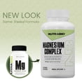 thumbnail image 2 of NutraBio Magnesium Supplement, Magnesium Glycinate, Biglycinate, D-Magnesium Malate, Magnesium for Sleep, Muscle & Nerve Support, for Men and Women, 120 Vegetable Capsules, 2 of 7
