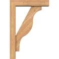 thumbnail image 3 of Ekena Millwork 5 1/2"W x 24"D x 36"H Funston Block Smooth Bracket w/ Offset Brace, Western Red Cedar, 3 of 25