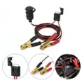 thumbnail image 4 of stanreset Car Interior Accessories 12V Battery Clip-on Cigarette Lighter Socket Adapter Cable 12V Car Meters, 4 of 6